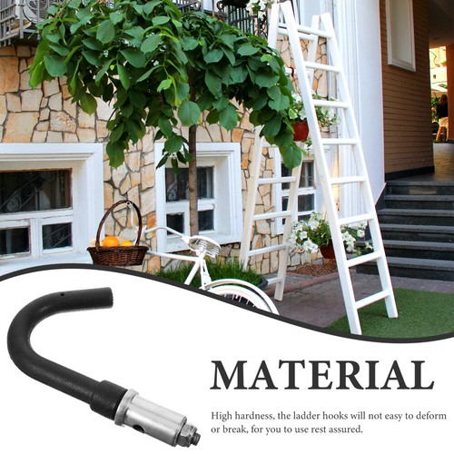2pcs Ladder Hook Ladder Roof Hook Heavy Duty Extension Ladder Hooks Stabilizers - Picture 7 of 12