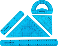Eberhard Faber Geometrieset Flex Set 30 Und 15 Cm Lineal Geodreiecke 16+22 Cm