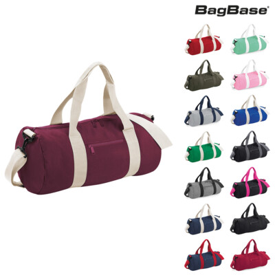 Mini Sac De Sport Bagbase - Modèle Baril - 12L - Plusieurs Couleurs - Neuf