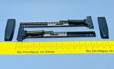 Lot of 2 Accuride CB-1155-521 Hafele 14" Easy-Down Flipper Door Slide Fitting