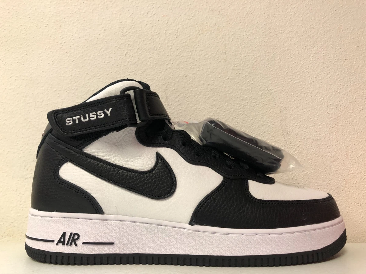Stussy × Nike Air Force 1 Mid Black 51dApu1YO3L._AC_UY300_.jpg