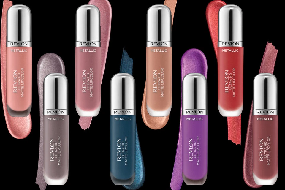 REVLON ULTRA HD MATTE ROUGE A LEVRES MAT METALLIQUE 705 HD SHINE NEUF - Photo 2/2
