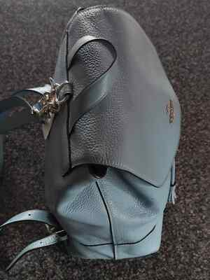 $378 Coach Elle F72645 Cornflower Blue Leather Backpack  display picture 2