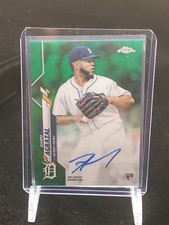 2020 Topps Chrome RC - Dario Agrazal - Rookie Green Refractor Auto 40/99 