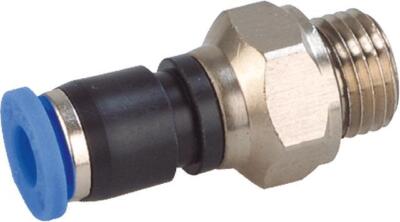 gerade Rotations-Steckverschraubung Schlauch STVS-QCKO-G1/4a-8-MSV-RTD400-SMQ