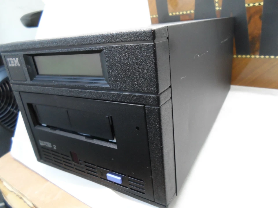 USED IBM 3580-H23 3580H23 LTO2 Ultrium2 SCSI HVD External Tape Drive HVD-SCSI - Image 3 of 4