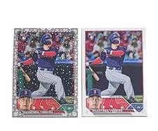 2023 Topps (×2) Holiday Metalic Snowflake/Base Masataka Yoshida RC (REDSOX) !!