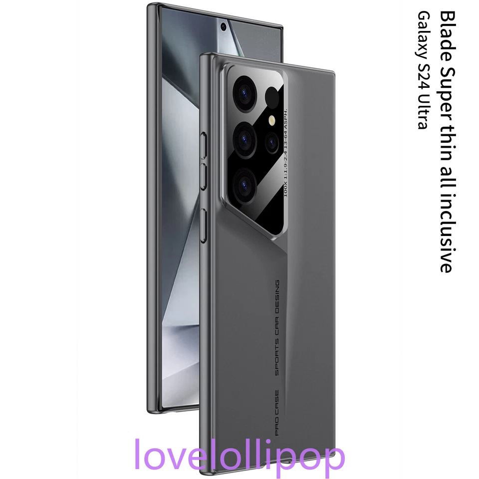 Funda protectora de lente con diseño de hoja ultra delgada para Samsung S23 S24 S24 Ultra Foto 4 de 4