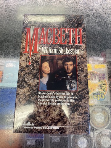 VHS film MACBETH NEUF scellé ! - Photo 1 sur 1