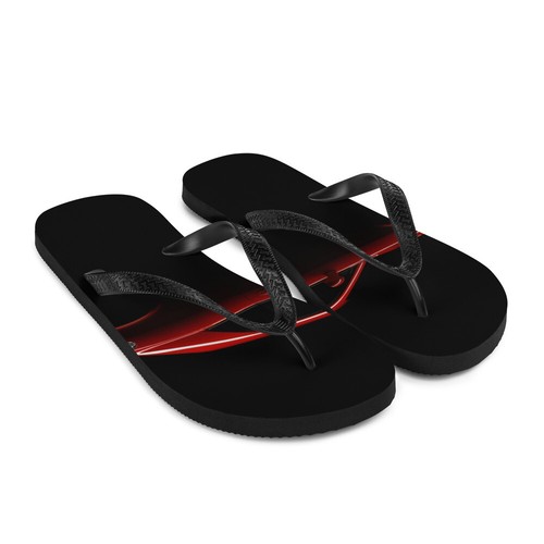 Dodge Challenger Flip Flops Thongs 2015 2016 Beach Shoes Brand New Mopar R/T - Picture 8 of 22