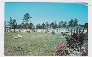 Folkston Ga Georgia Tropical Court Motel Roadside 1960 S Postcard Ebay