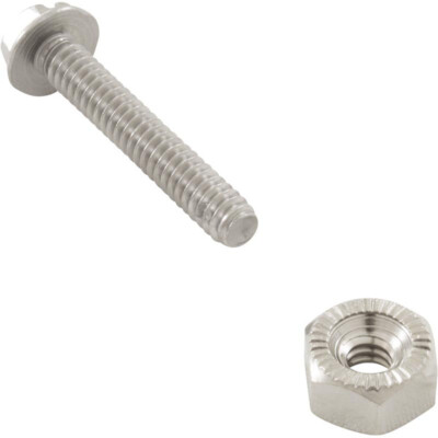 Hayward SPX1500NY Dichtung Platte Schrauben, Nr. 10-24 Sechskant Und Mutter Set
