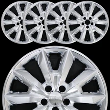 4 fit Jeep Cherokee Limited 2014-2018 Chrome 18" Wheel Skins Hub Caps Rim Covers