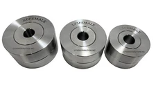 Dimple Dies Set 3 PC HD 1-1/2" 1-3/4" 2" Bolt or Press Use Premium Grade