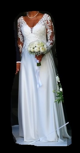 Abito da sposa usato St. Patrick mod. Alce - Collezione 2019 - Tg. 46 Come  nuovo | eBay