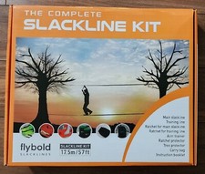 The Complete Slackline Kit 57 ft Line by Flybold