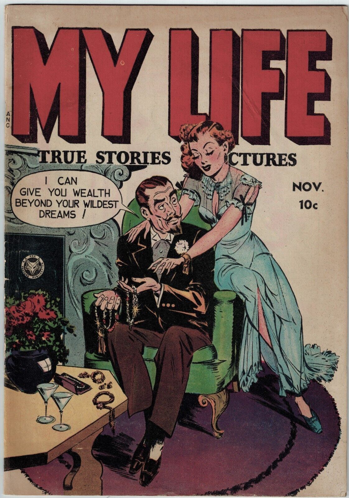 My Life, No. 5, Fox 1948, 3 Stories, Jack Kamen and Rudy Palais Art, VG/VG+