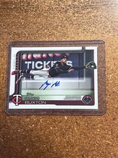 2025 Topps Baseball Series 2 # 530 Byron Buxton On Card Autograph SP