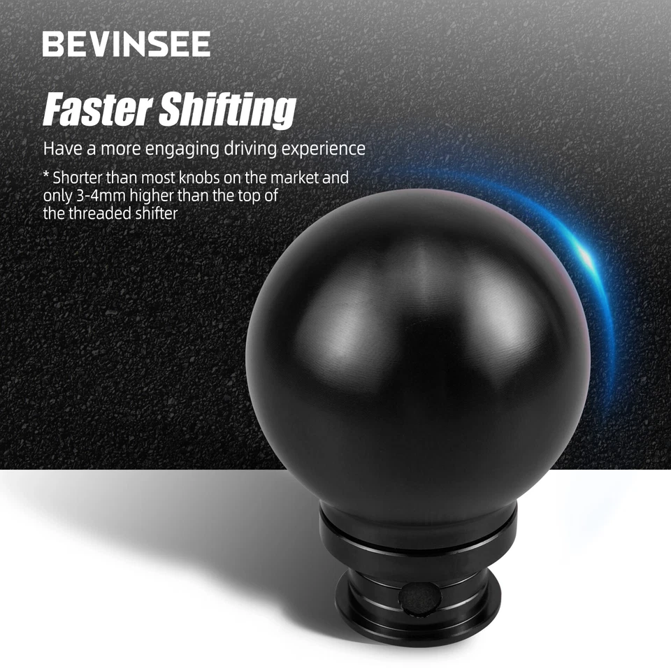 Kit de botão de câmbio de alumínio para Honda Civic Accord Fit CRV CRZ para Acura TSX RSX - Imagem 3 de 4