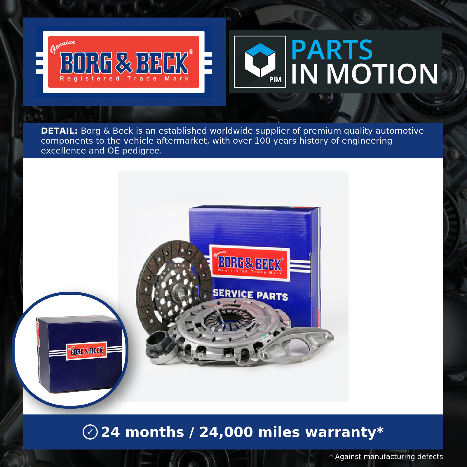 Clutch Kit for BMW 5 Series E60 2001 to 2010 - Image 3