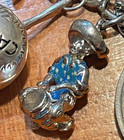 * WOW * Vtg Mid50s-Early60s Charm Bracelet w 21 Sterling Silver  Charms + 4 More — photo 8