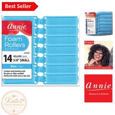 Small 5/8 Inch Foam Hair Rollers - 14 Count for Effortless, Defined Curls