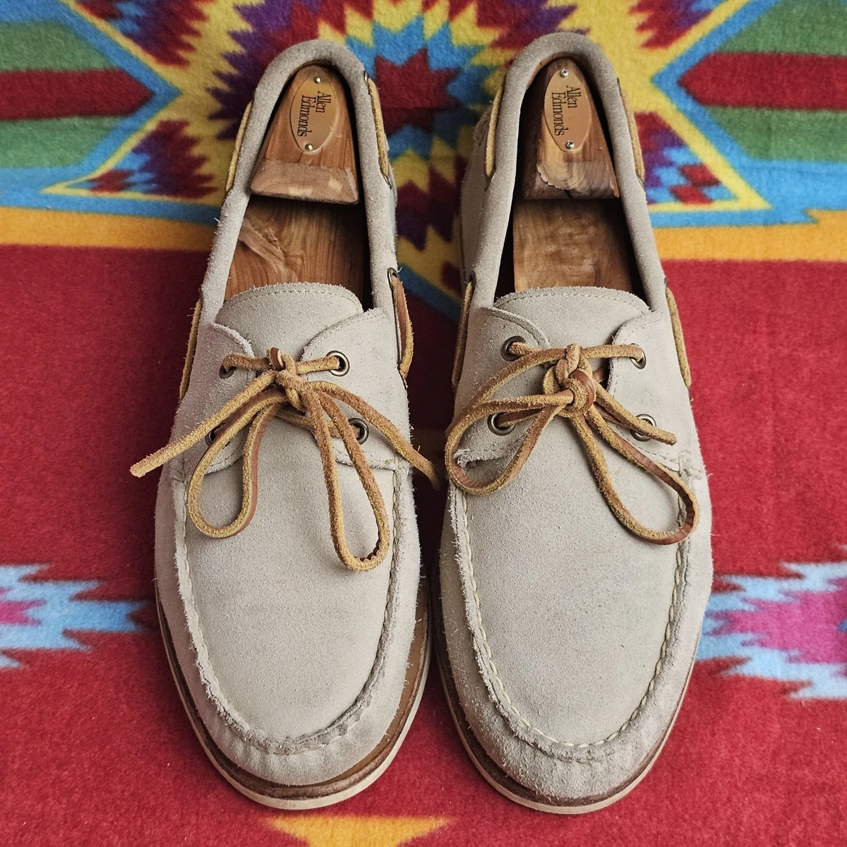 極美 Allen Edmonds モカシン デッキシューズ 9 1/2 Allen Edmonds Boat Shoes for Men for sale | eBay