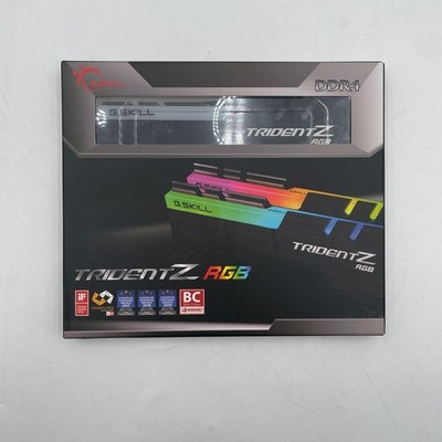 G. SKILL Trident Z RGB 16GB DDR4 3200 MHz PC4-17000 (F4-3200C16D