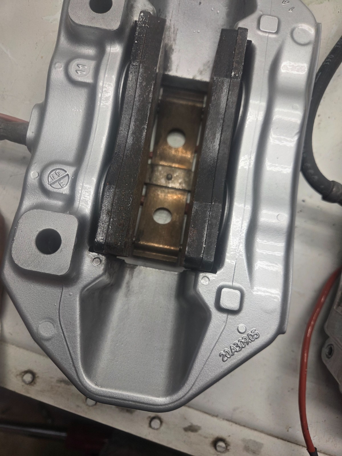 Ferrari California 2014 Brake caliper Silver