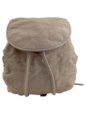 Liebeskind Berlin Damen Leder Rucksack Beige Casual Mini Backpack