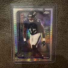 2025 TOPPS CHROME PULSAR REFRACTOR MIKE GREEN RC BALTIMORE RAVENS #376