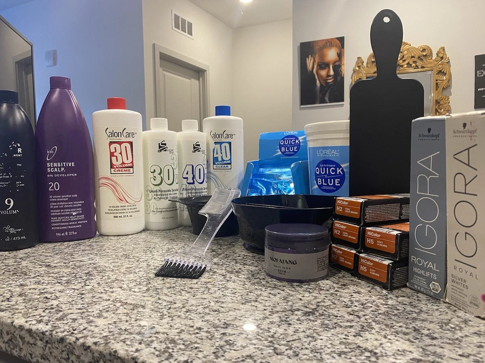 Blanqueador y color de cabello Foto 4 de 4