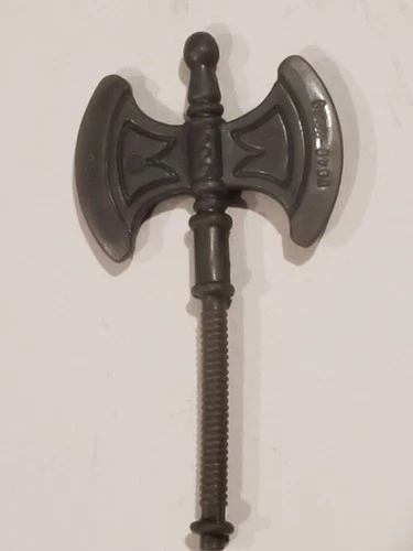 MOTU He-Man Axe grey 1982 USA Original vintage weapons lot Mattel