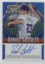 2014 Panini Prizm Perennial Draft Picks Blue Mojo 5/75 Daniel Gossett Auto 1ai1