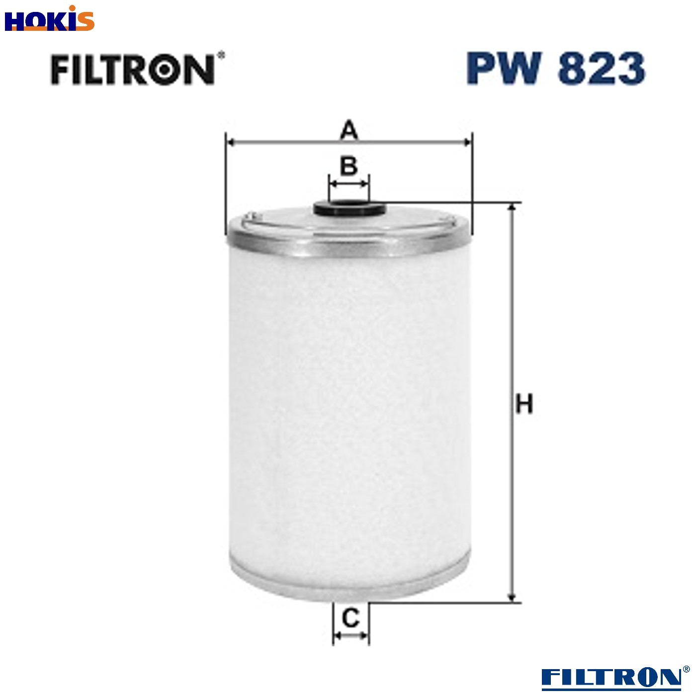 FUEL FILTER PW 823 FOR PADANE NEOPLAN DROGMOLLER SETRA MERCEDES-BENZ - Image 12