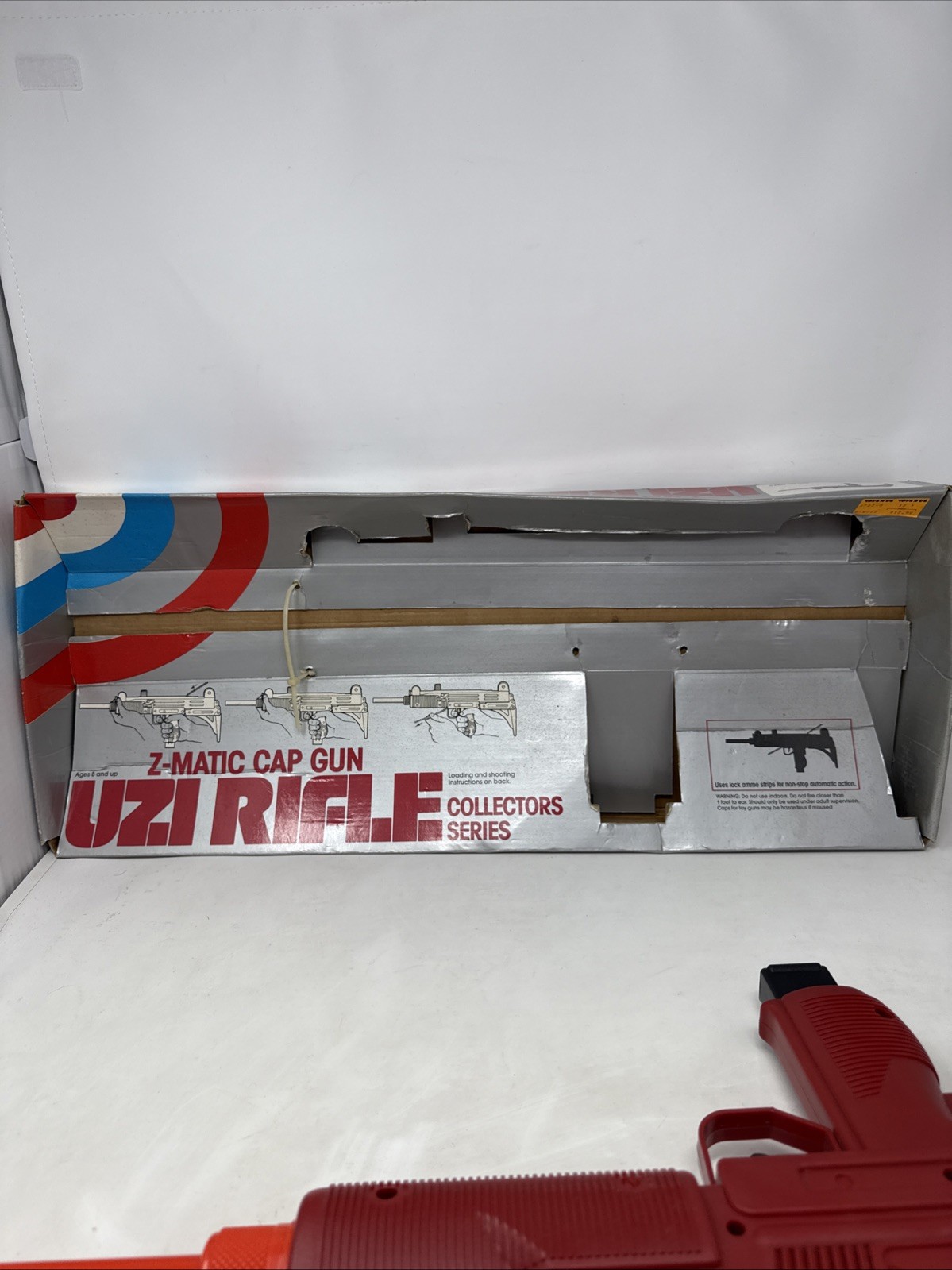 Vintage Larami Uzi Rifle Z-Matic Collectors Series Cap New In Package Rare