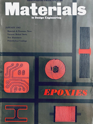 MATERIALS IN DESIGN ENGINEERING 1960 s MIXED SET OF 3
