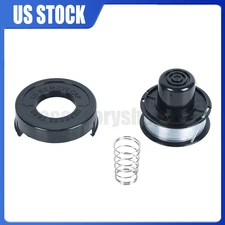 New Trimmer Line Cap Spring Replacement Spool For Black & Decker RS-136-BKP
