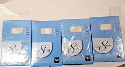 Nail Files 4 pack 50 pcs  quick sale!! 80/80 .   Cre8tion nail files use premium