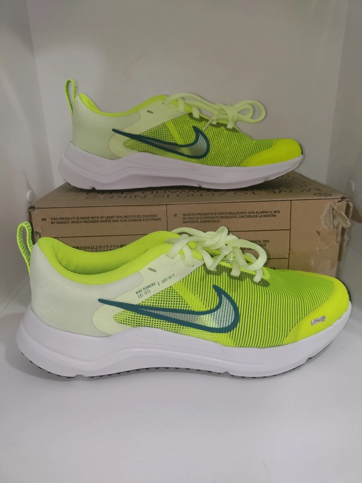 Mocassini scarpe da corsa Nike Downshifter Youth taglia 4 casual comodi