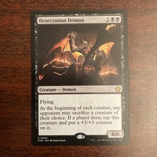 Desecration Demon NM, English MTG Foundations