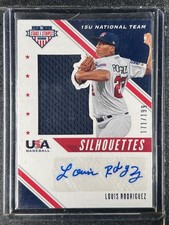 Rodriguez, Louis - 2020 USA Baseball - Autograph/Swatch - 171/199