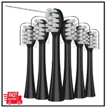 Replacement Flossing Toothbrush Heads with Covers for Waterpik Sonic Fusion SF01