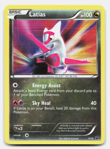 Latias 9/20 Holo Rare Dragon Vault Pokemon NM/LP