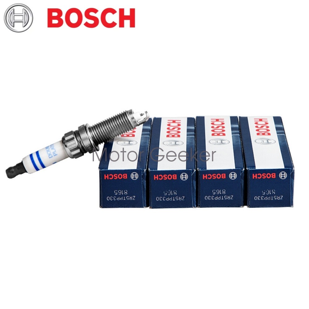 4 pcs 0242145541 OEM BOSCH Spark Plugs Set new For BMW X1 2013-15 X3 2013-17 2.0
