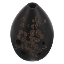  Vintage Ocarina 8 Hole: Pottery Traditional Chinese Ocarina Instrument - Clay