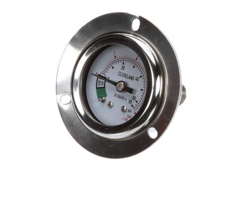 Cleveland Press Gauge; Back Mount KE50429-6 - Free Shipping + Geniune OEM - Picture 2 of 4