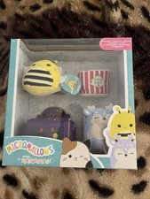 Micromallows Squishmallows Squish Play Plush 4 Pack NEW