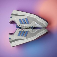 Adidas Forum 84 Low ADV "Grey Two / Lilac / Blue Bird" Sneakers Shoes Men US 11