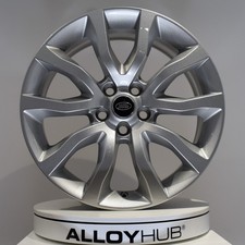 GENUINE RANGE ROVER SPORT L494 STYLE 5020 20" INCH SILVER ALLOY WHEEL X1
